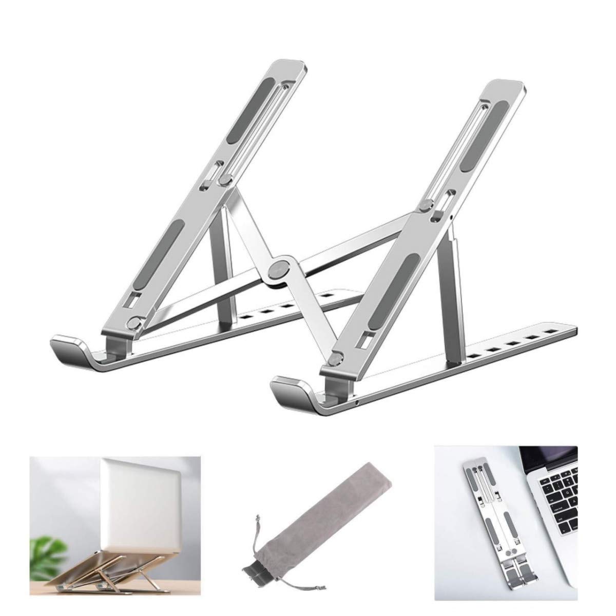 Foldable Height Adjustable Laptop Stand